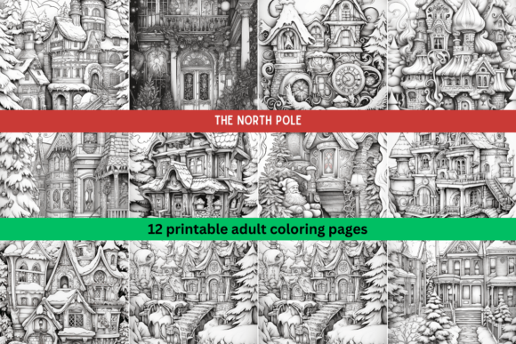 Download 12 Highly Detailed Adult Coloring Pages - Page Collection