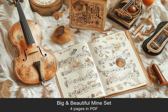 Download Antique Style Pages Spring Cleaning - Page Collection